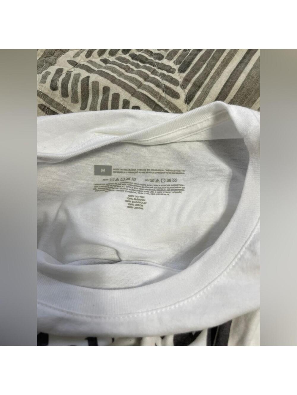 Women’s Meatloaf White Graphic T-Shirt - Picture 2 of 4